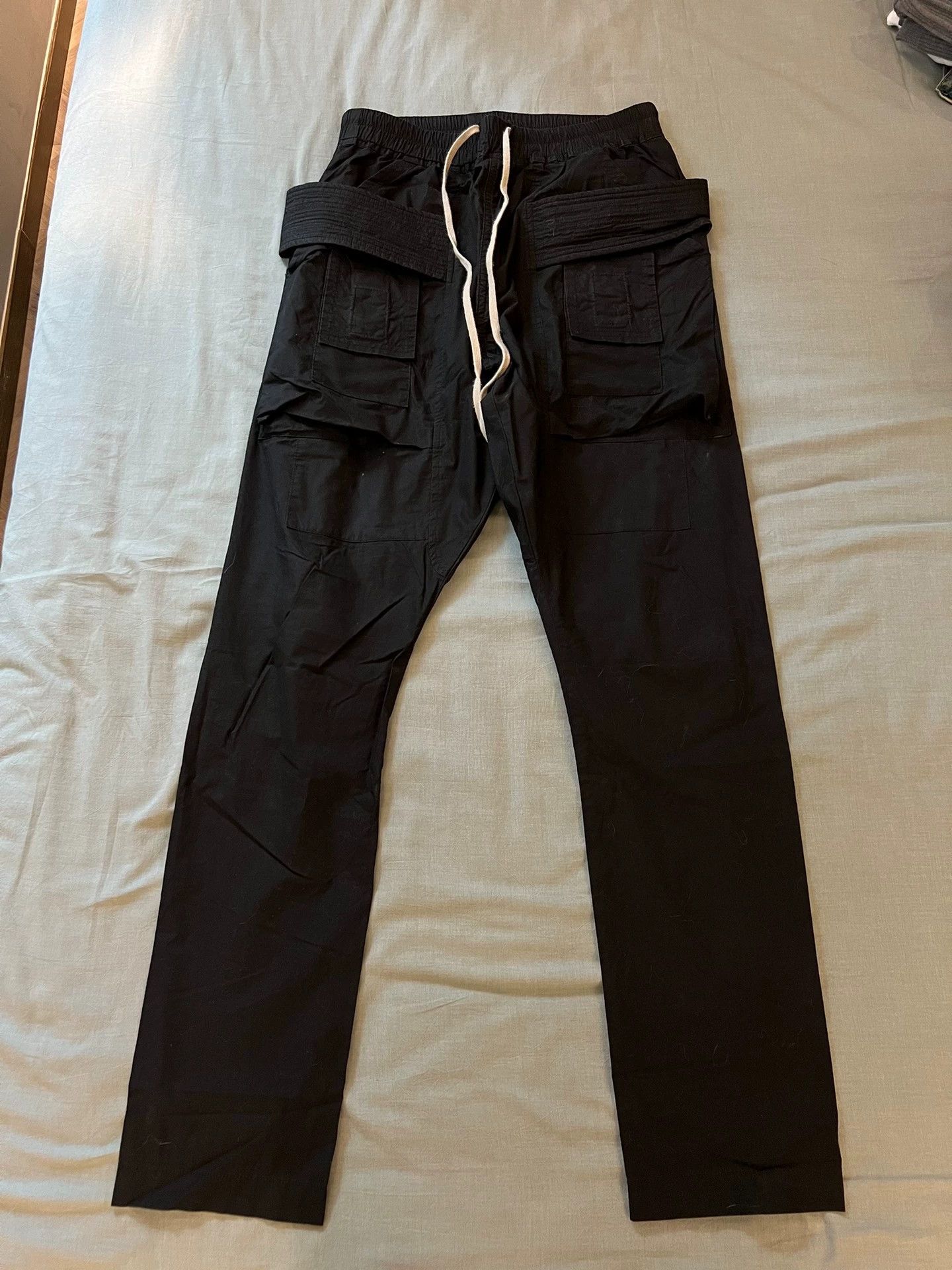 Rick Owens Rick Owens Double-track Creatch Cargo overalls Size US 30 / EU 46 - 1 Thumbnail