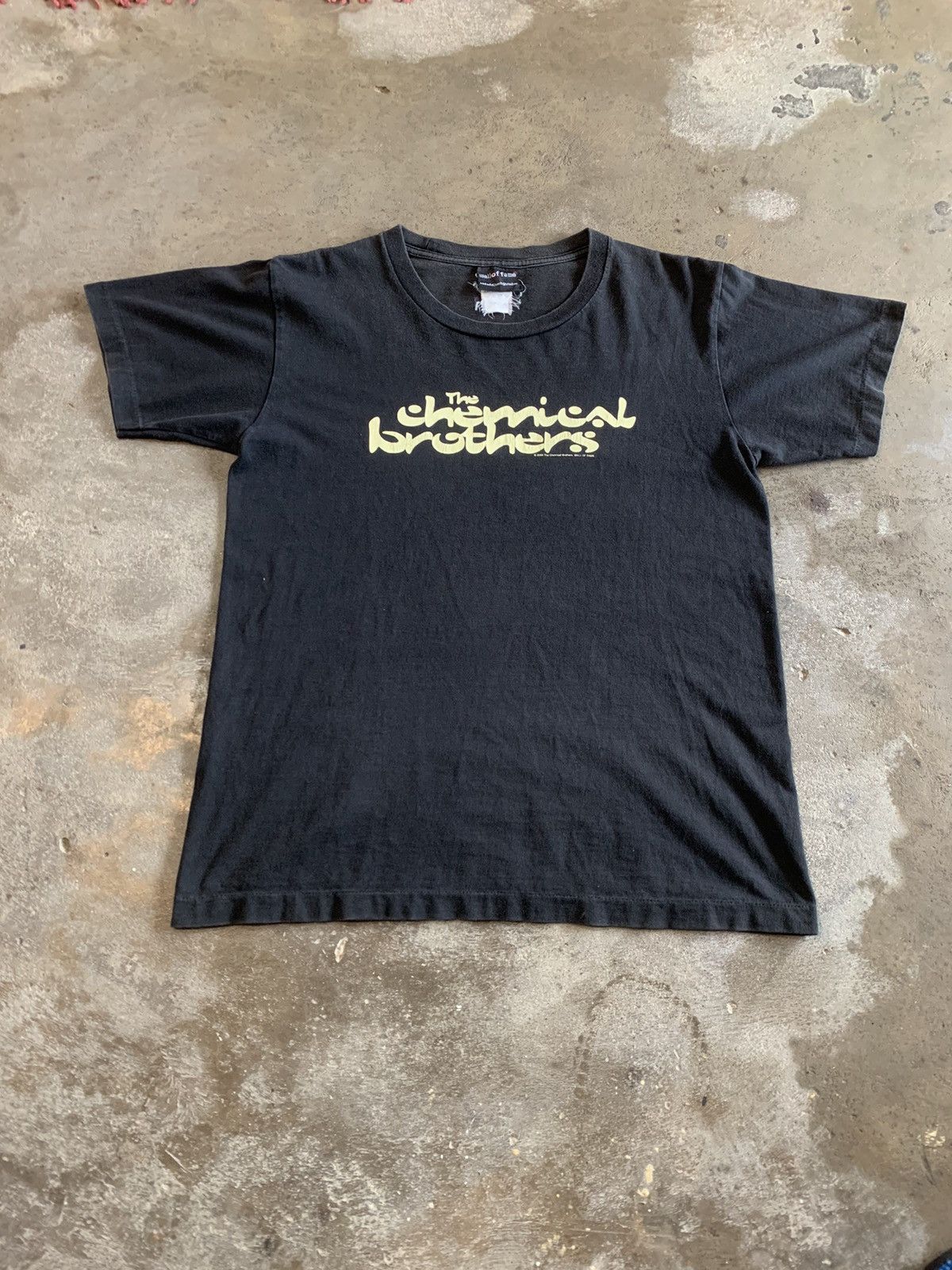 image of Band Tees x Vintage The Chemical Brothers in Black, Men's (Size Small)