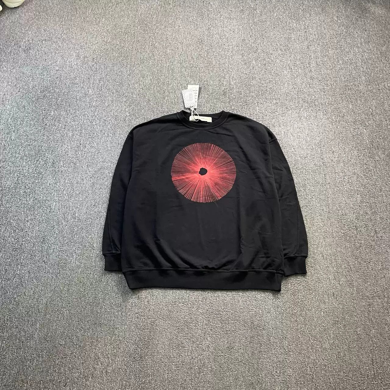 Damir Doma Damir Doma Black Red Print Sweatshirt Size US M / EU 48-50 / 2 - 1 Thumbnail