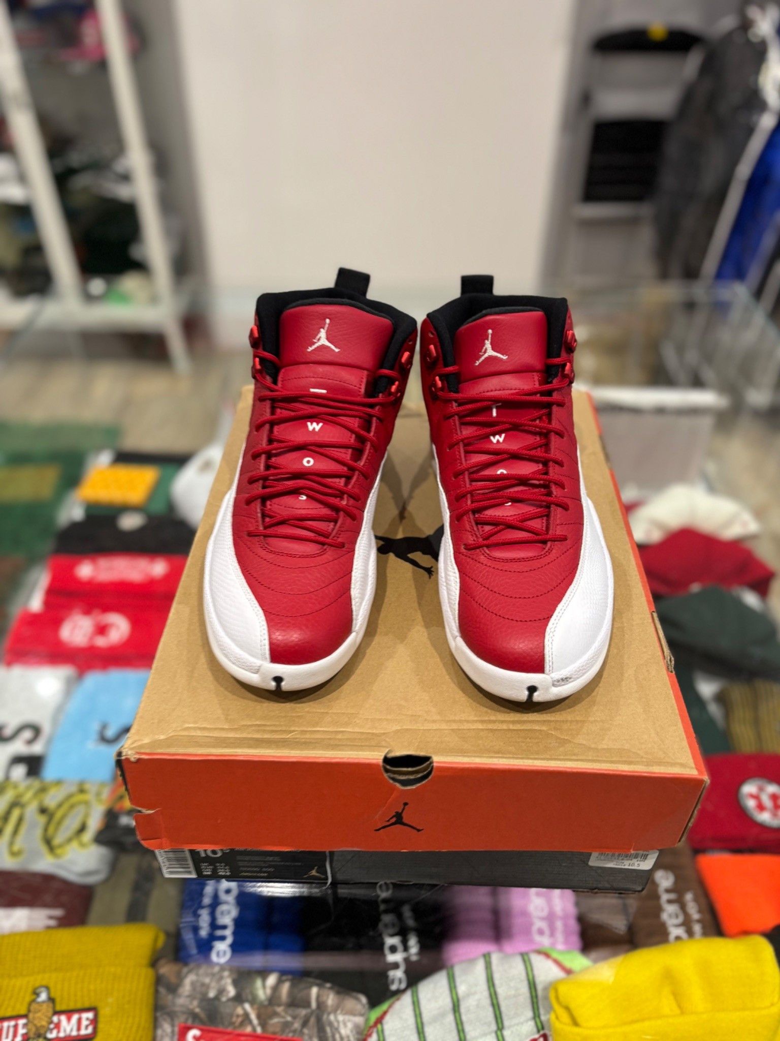 Jordan Brand Jordan 12 Gym Red Size US 10.5 / EU 43-44 - 4 Thumbnail