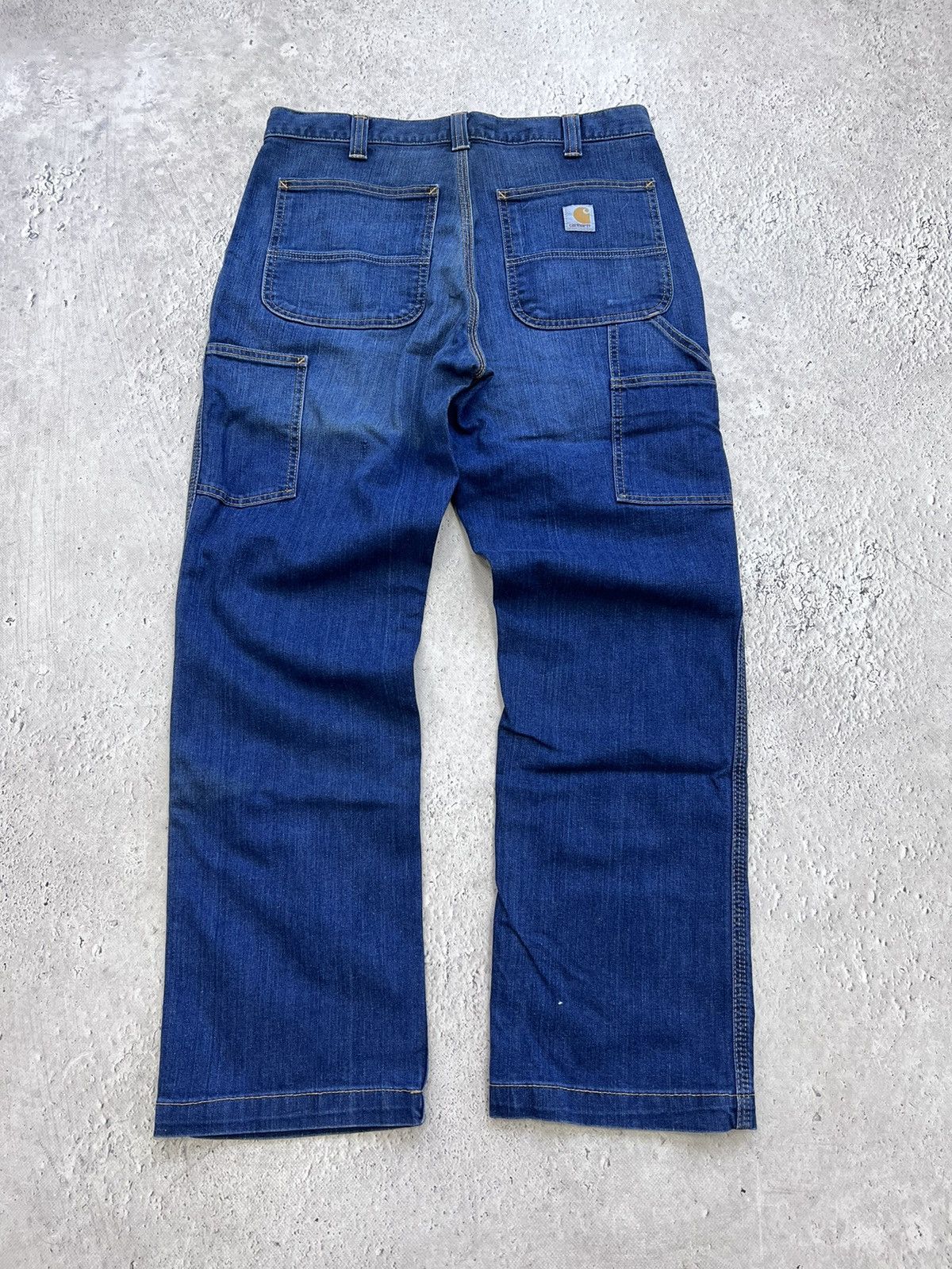 Carhartt × Vintage Carhartt Relaxed Loose Fit Y2k Baggy Carpenter Pants B324 Size US 32 / EU 48 - 1 Thumbnail