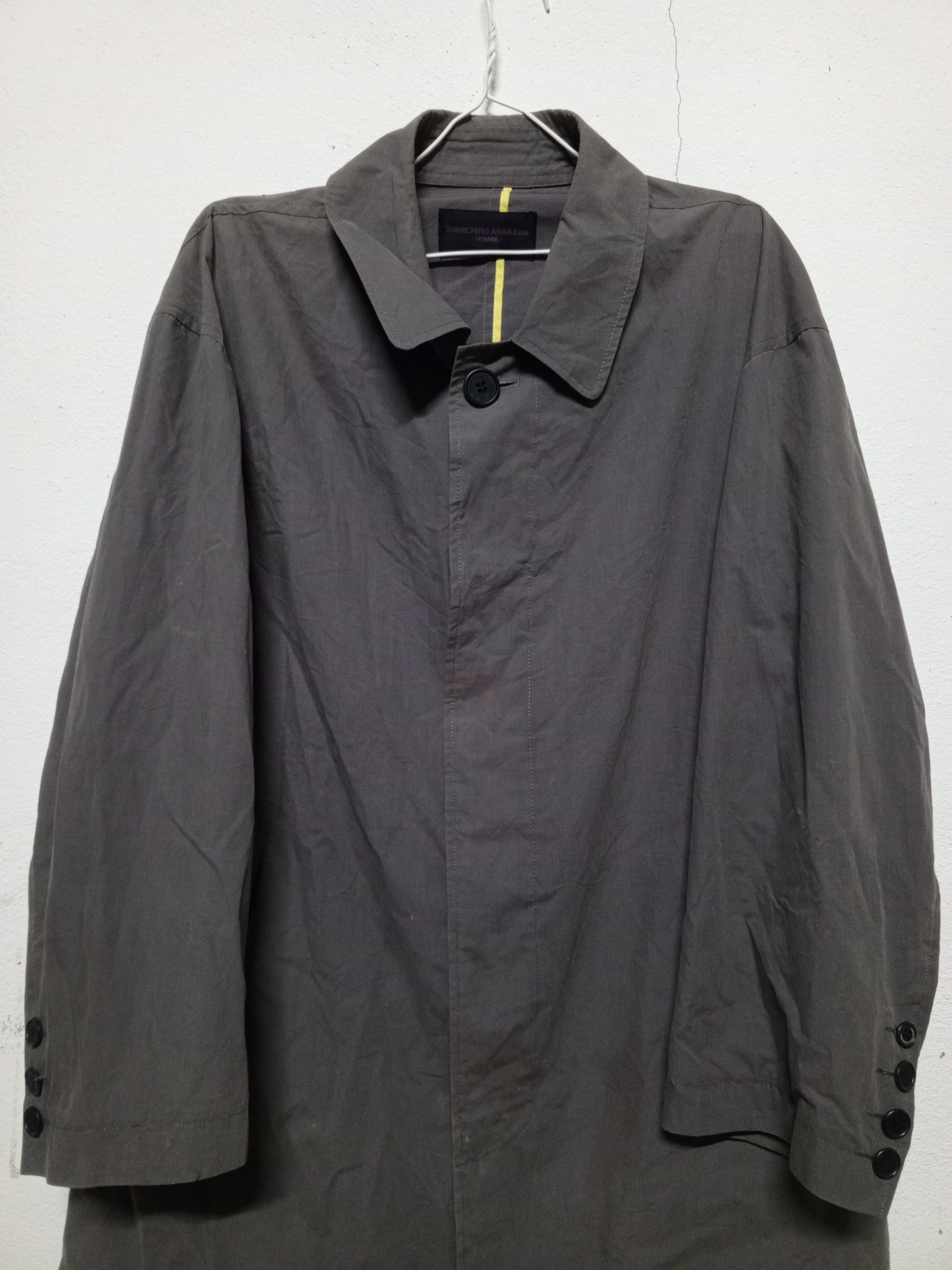 Designer SHINICHIRO ARAKAWA HOMME LONG JACKET Size US L / EU 52-54 / 3 - 3 Thumbnail