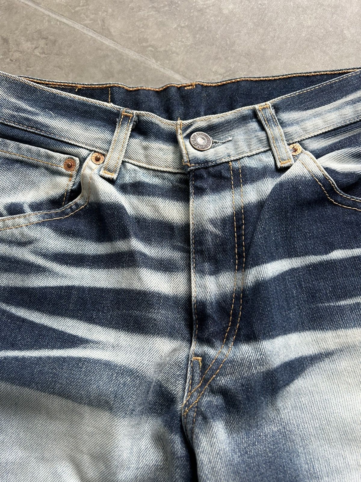 Levi's × Vintage LEVI’S Vintage 525 Faded Flare Jeans Y2K Avant garde 00s Size 30" / US 8 / IT 44 - 8 Thumbnail