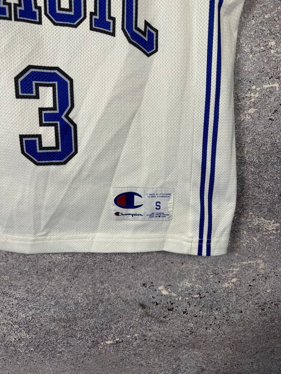 Champion × NBA × Vintage FRANCIS 90's NBA MAGIC #3 Champion Jersey Blokcore Small Size US S / EU 44-46 / 1 - 6 Thumbnail