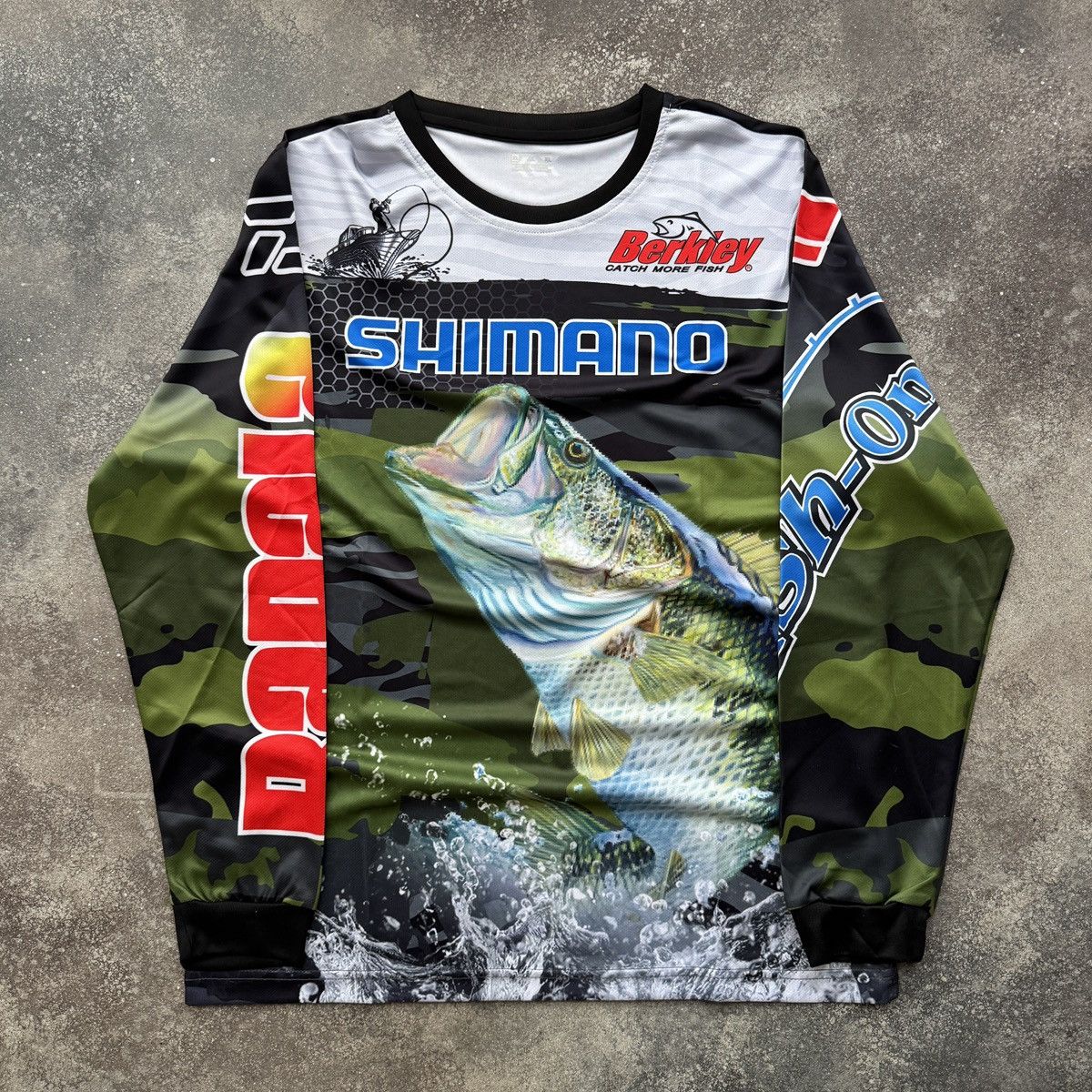 Y2K Hype Fishing Moto Long Sleeve Jersey