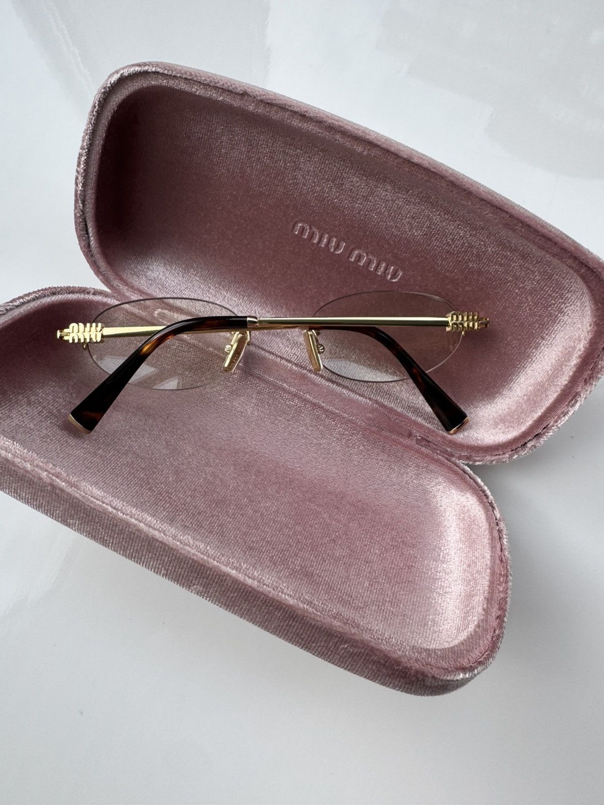 Miu Miu NEW Miu Miu sunglasses MU A54S 5AK08N Size ONE SIZE - 10 Thumbnail