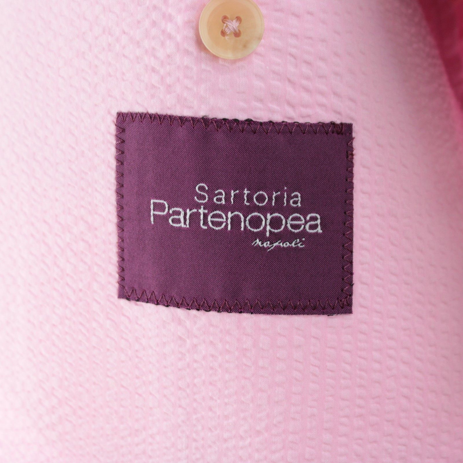 Sartoria Partenopea Sartoria Partenopea Sport Coat Size 48 Regular US in Pink Size 48R - 8 Thumbnail