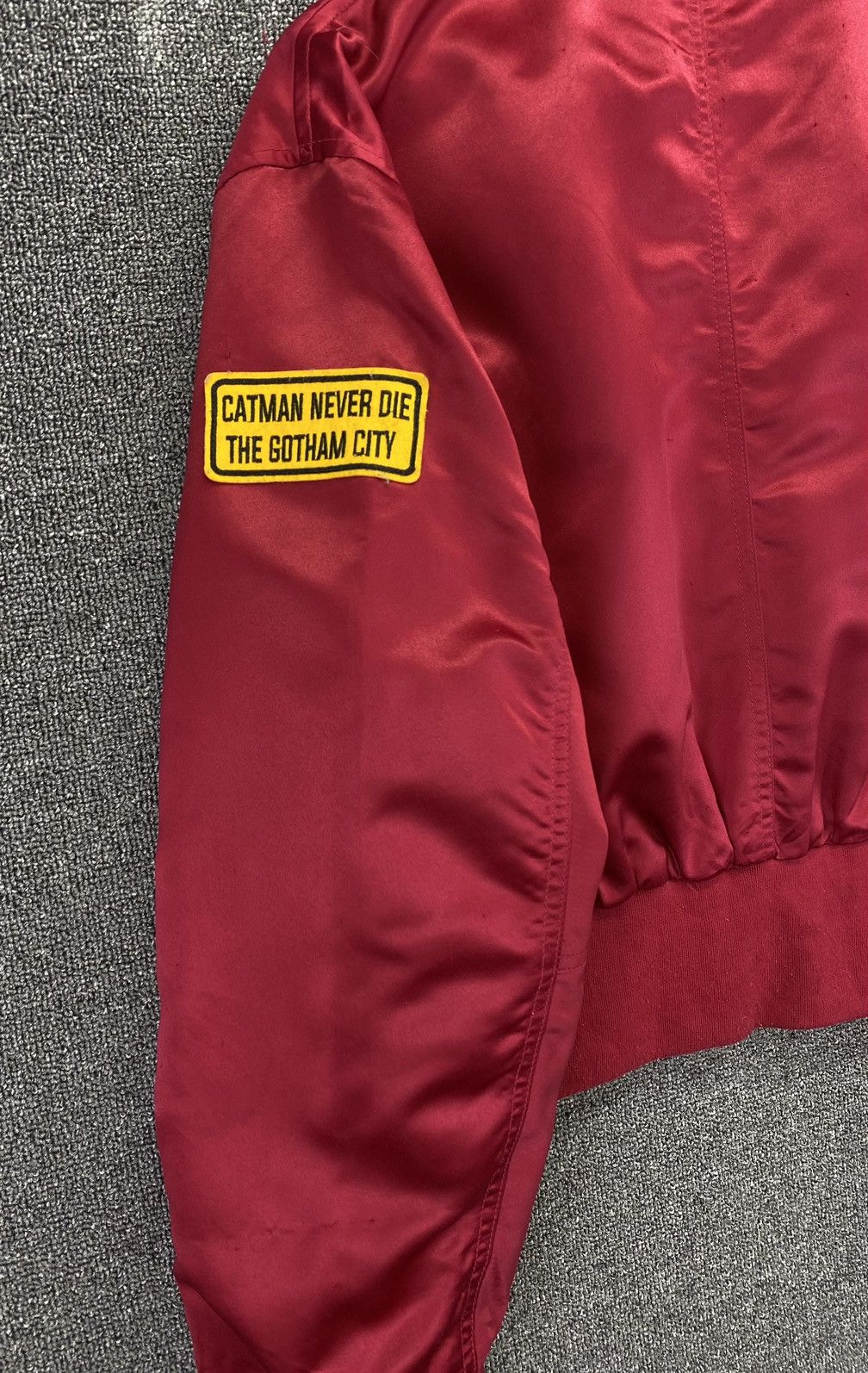 Japanese Brand Vintage Browny U.S Air Force Military Red Bomber Jacket Size M / US 6-8 / IT 42-44 - 11 Thumbnail