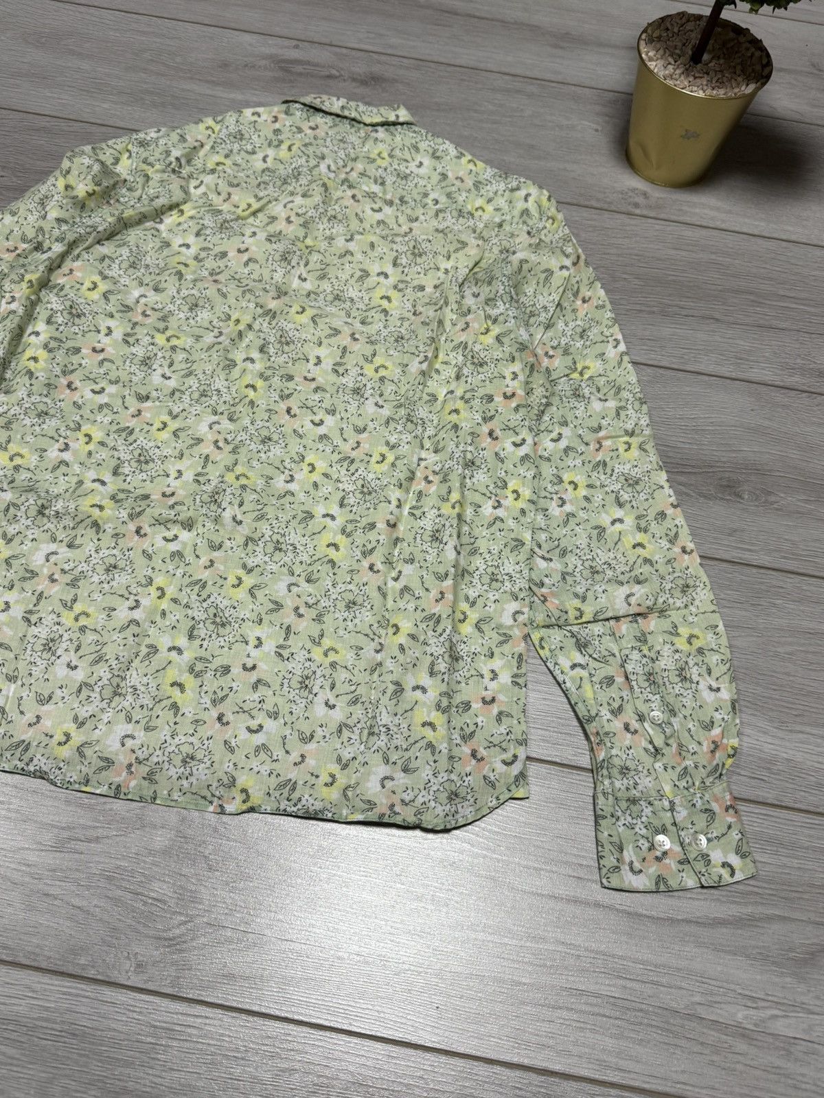 YMC YMC You Must Create linen flowers floral shirt buttons Size US M / EU 48-50 / 2 - 7 Thumbnail
