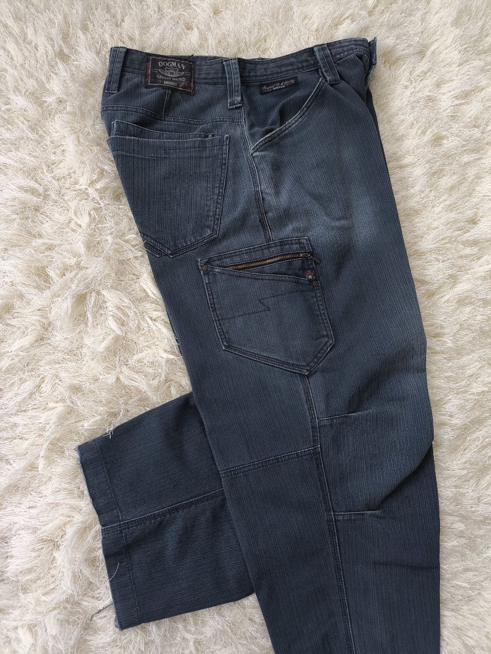 Dogtown DOGMAN Japan Distressed Multipocket Utility Cargo Baggy Pant Size US 34 / EU 50 - 6 Thumbnail