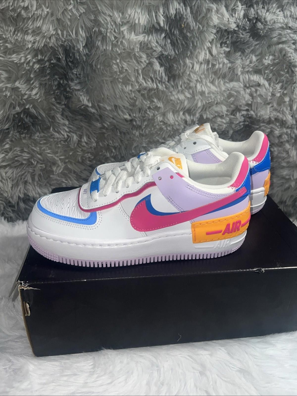 Nike Nike Wmns Air Force 1 Shadow '90s Multi-Color' Size US 6 / IT 36 - 1 Thumbnail
