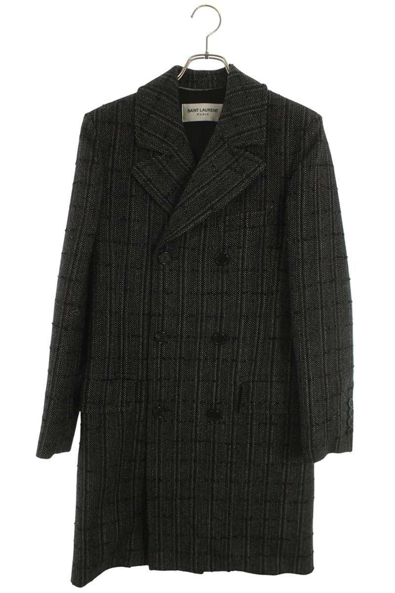 Saint Laurent Paris Saint Laurent Paris Coat Gray Size XS Size US XS / EU 42 / 0 - 1 Thumbnail