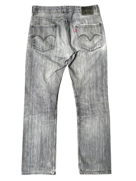 Levi's VINTAGE LEVIS 522 SLIM STRAIGHT MINOR DISTRESSED PUNK STYLE Size US 35 - 3 Thumbnail