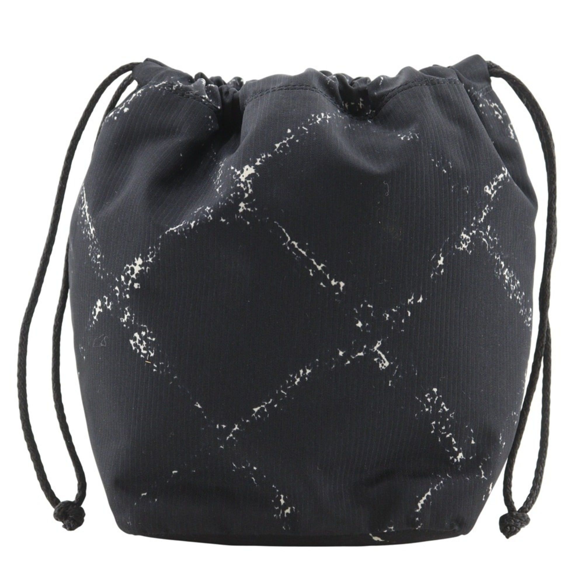 Chanel CHANEL Travel Line Pouch, Nylon, Black, Women's Size ONE SIZE - 1 Thumbnail