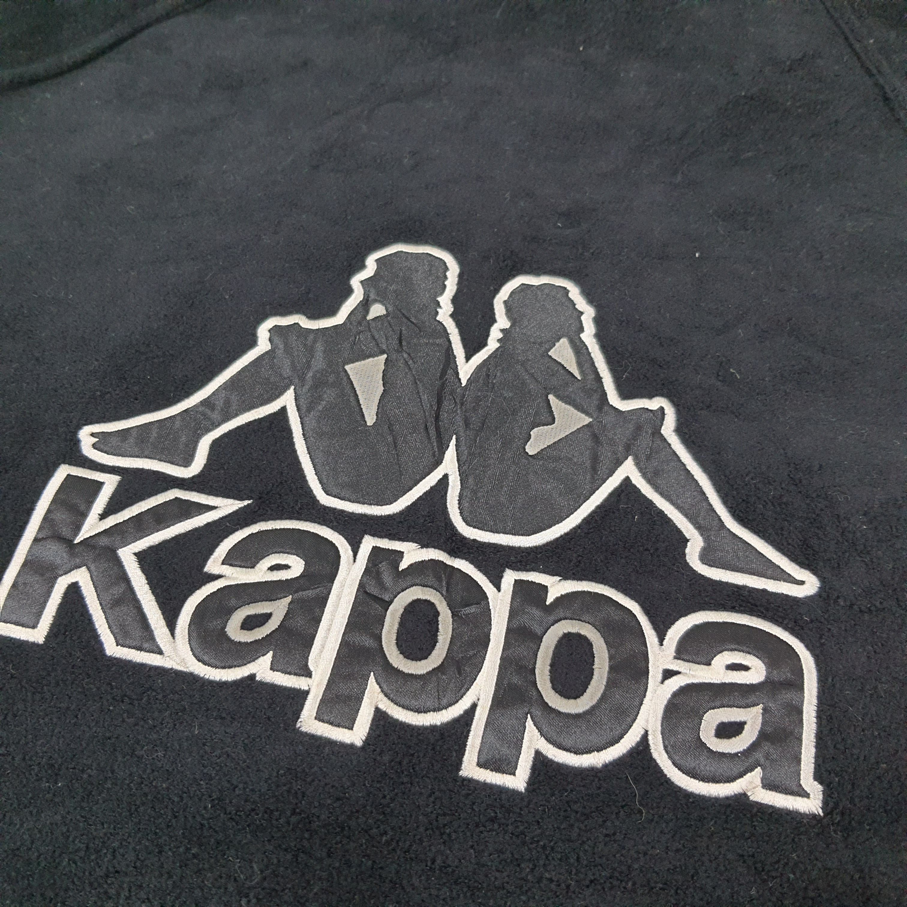 Kappa × Vintage Vintage KAPPA Sports Fleece Jacket C231N9 Size US L / EU 52-54 / 3 - 2 Thumbnail