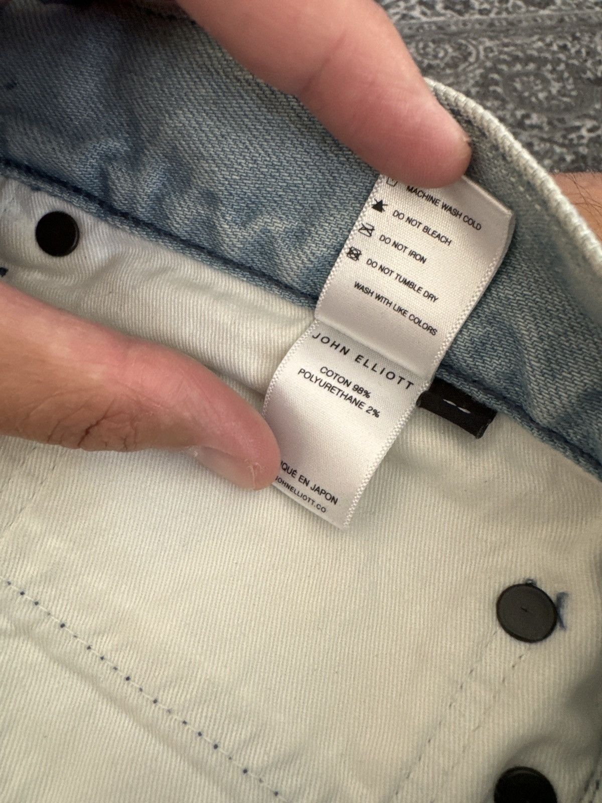 John Elliott John Elliott Jeans Size US 36 / EU 52 - 3 Thumbnail