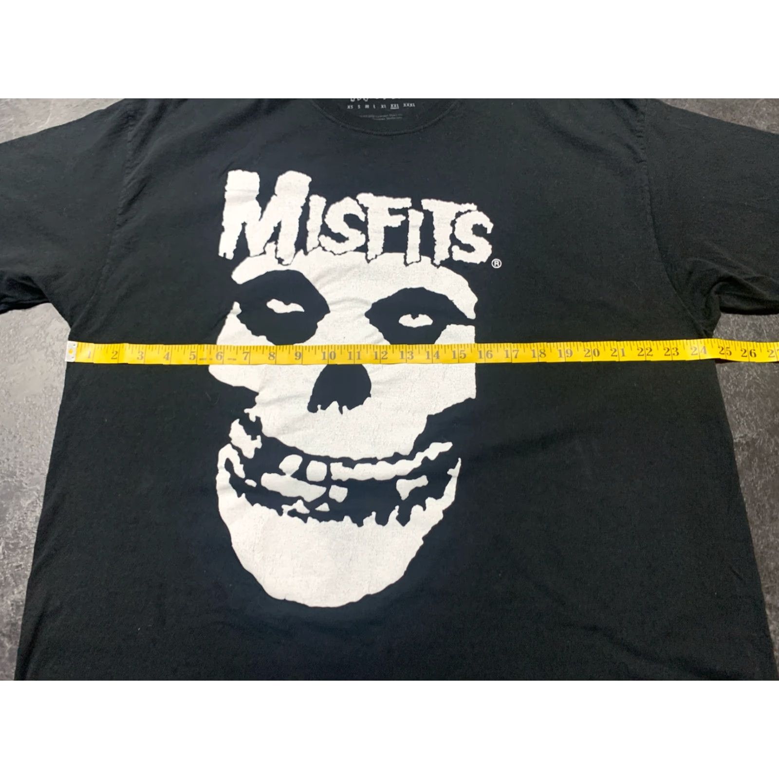 Vintage Misfits T-Shirt Adult 2XL Black Ghost Music 2022 Size US XXL / EU 58 / 5 - 7 Thumbnail