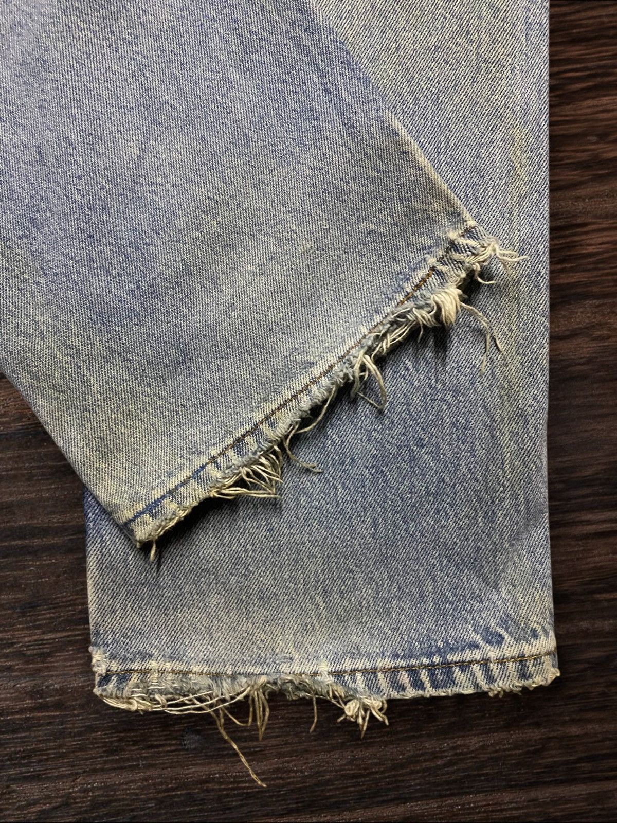 Kapital Vintage Japanese Brand Embroidery Diary Streetwear Jeans Size US 29 - 18 Thumbnail