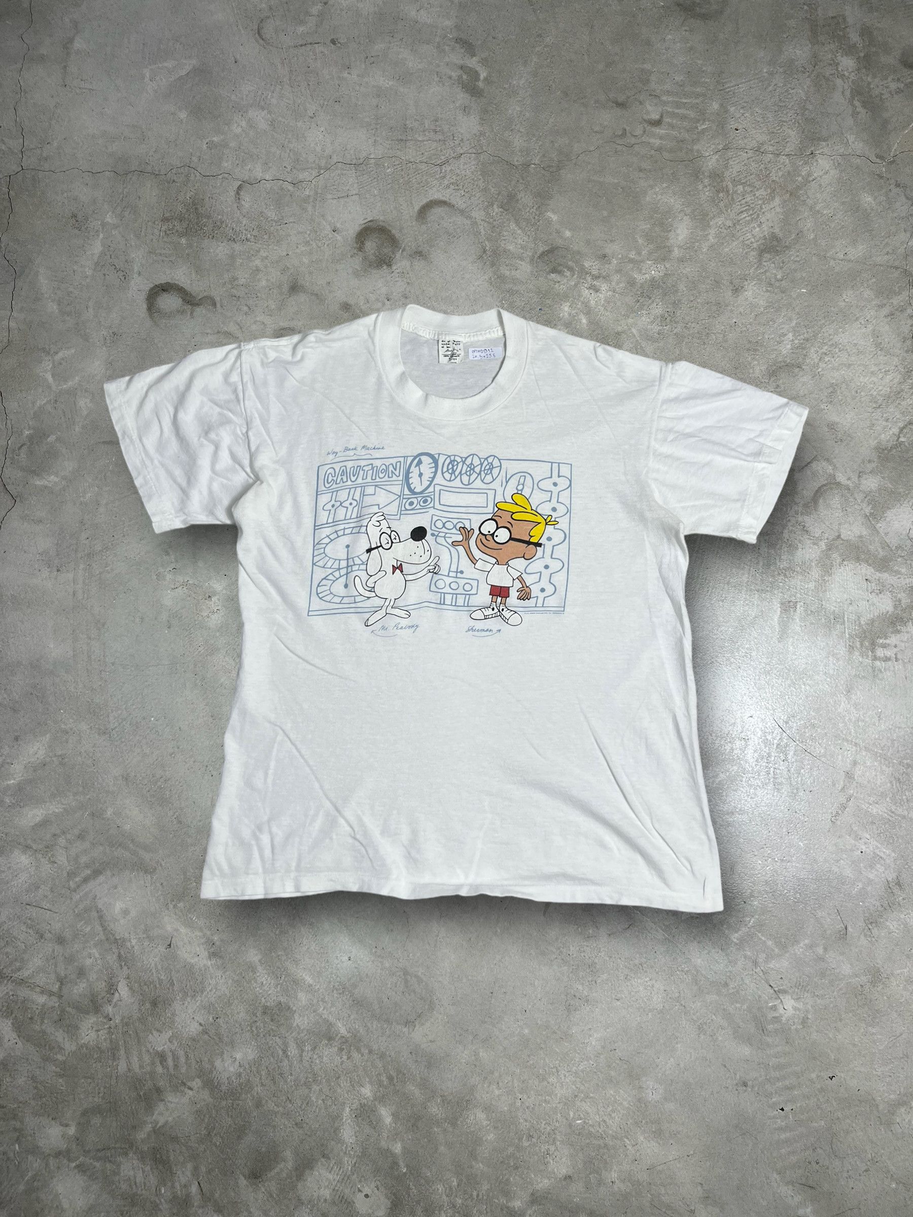 Cartoon Network Vtg 90s Mr.Peabody & Sherman Cartoon Animation (L) GTMD912 Size US L / EU 52-54 / 3 - 1 Thumbnail