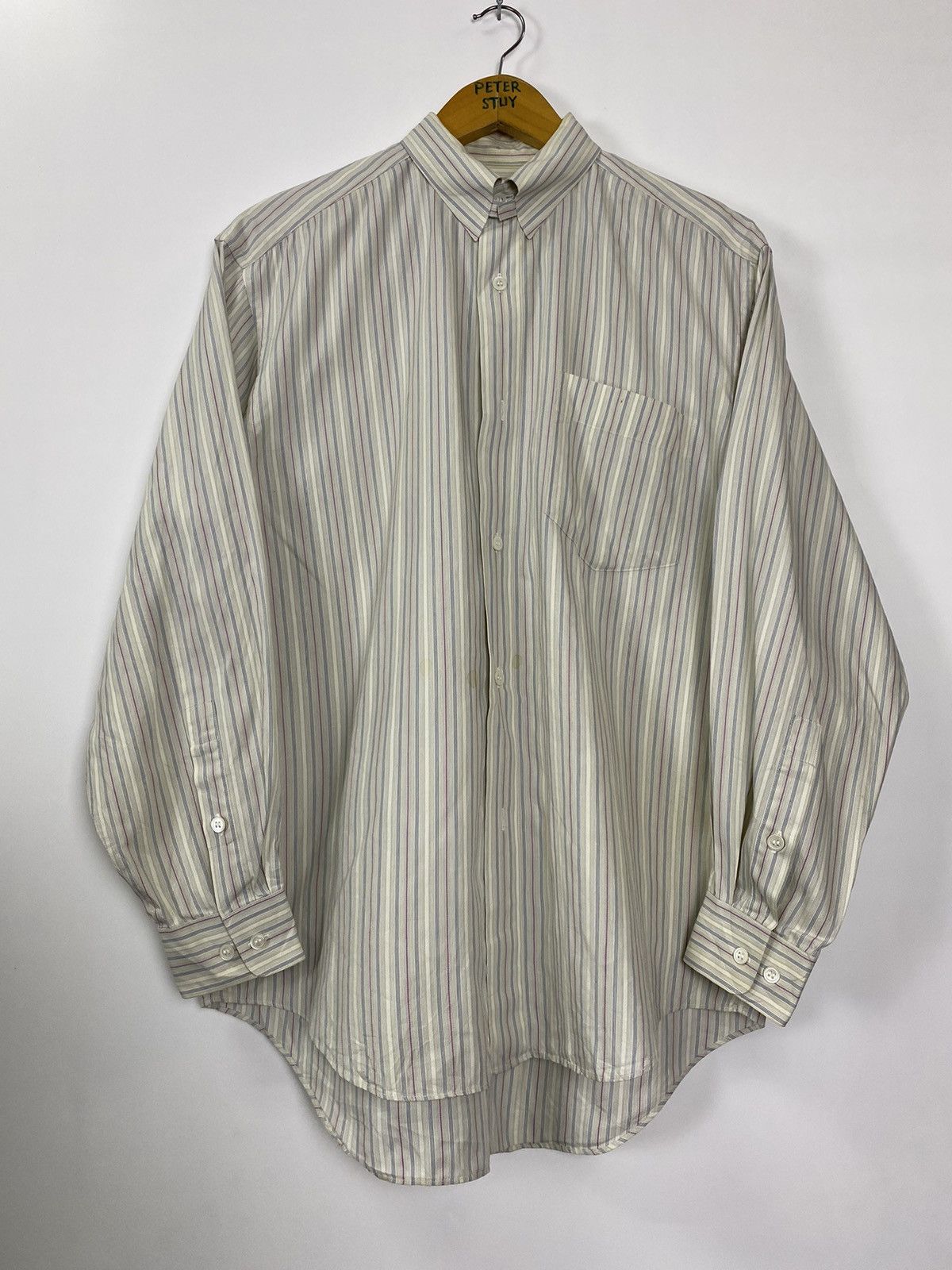 Designer × Issey Miyake × Vintage Vintage Issey Miyake Button Up Shirt Size US M / EU 48-50 / 2 - 7 Thumbnail