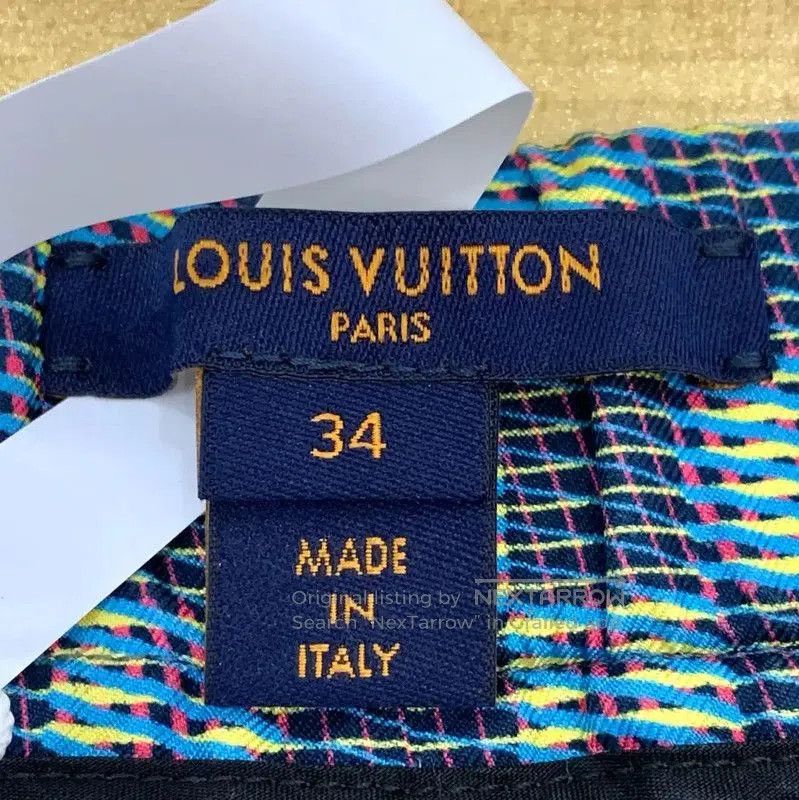 Louis Vuitton Louis Vuitton Multicolor Silk Women's Shorts . Size 22" - 5 Thumbnail