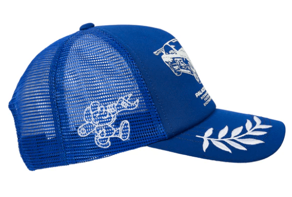 Palace Palace Staff Trucker Hat Blue SS25 Size ONE SIZE - 3 Thumbnail