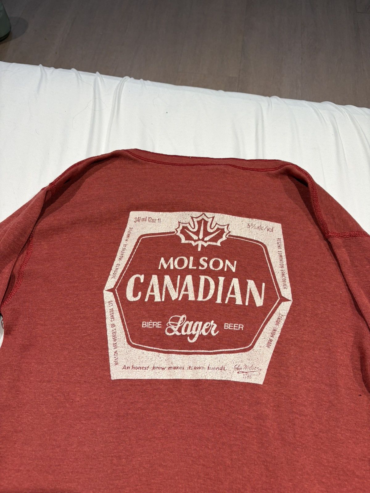 Vintage Vintage Molson Canadian Long sleeve Small Size US S / EU 44-46 / 1 - 1 Thumbnail