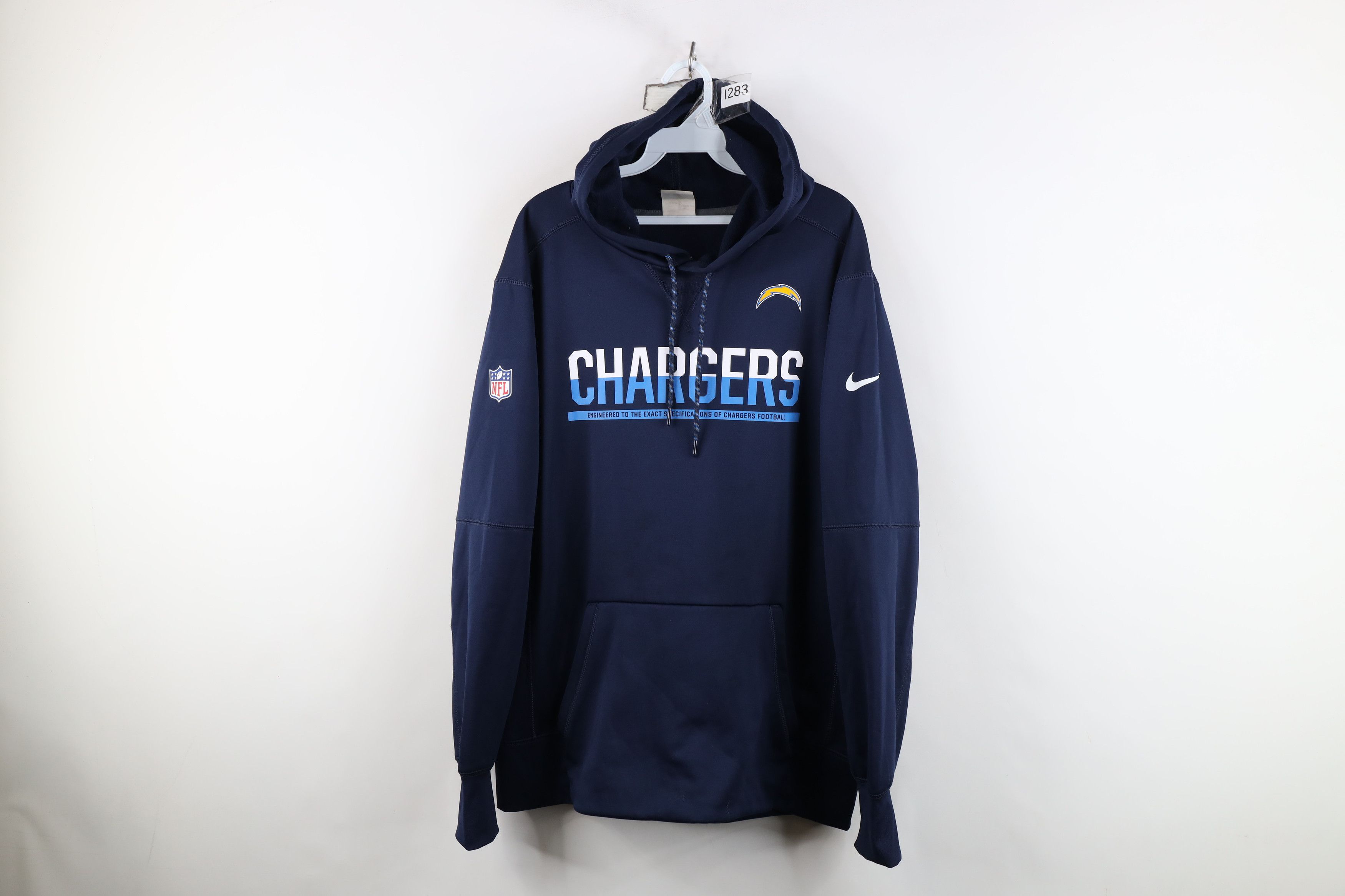 Nike Nike On Field Los Angeles Chargers Football Hoodie Blue Size US L / EU 52-54 / 3 - 1 Thumbnail