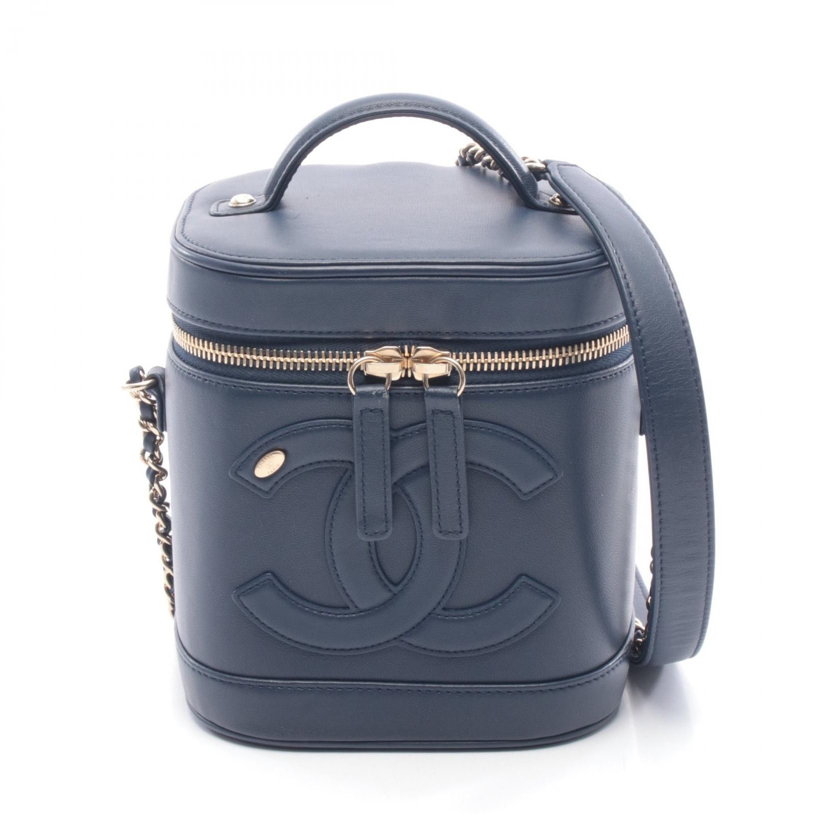 Chanel Chanel Chanel Coco Mark Lambskin Handbag Leather Handbag AS0323 DUTY FREE for USA Size ONE SIZE - 1 Thumbnail