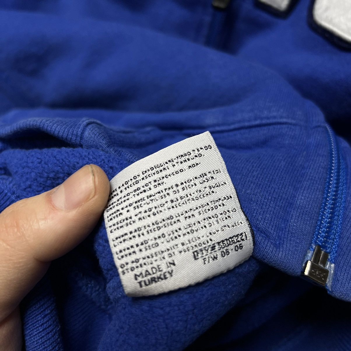 Kappa Vintage Kappa Zip Sweatshirt 00’s, Switzerland Zurich RARE Size US S / EU 44-46 / 1 - 14 Thumbnail