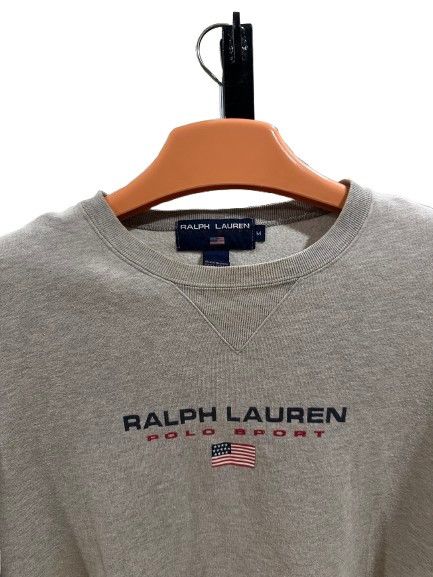 Ralph Lauren Vintage Ralph Lauren x streetwear With USA Flag Sweatshirt🔥 Size US M / EU 48-50 / 2 - 2 Thumbnail
