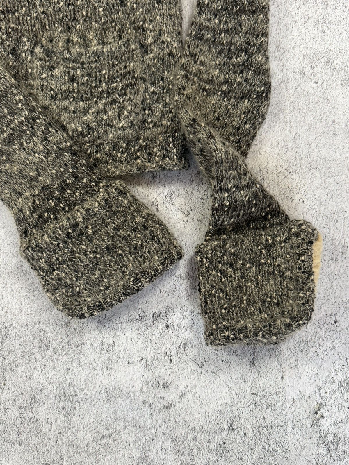 Prada Prada Charcoal Mohair Cardigan with Shearling Trim size 44 Size M / US 6-8 / IT 42-44 - 12 Thumbnail