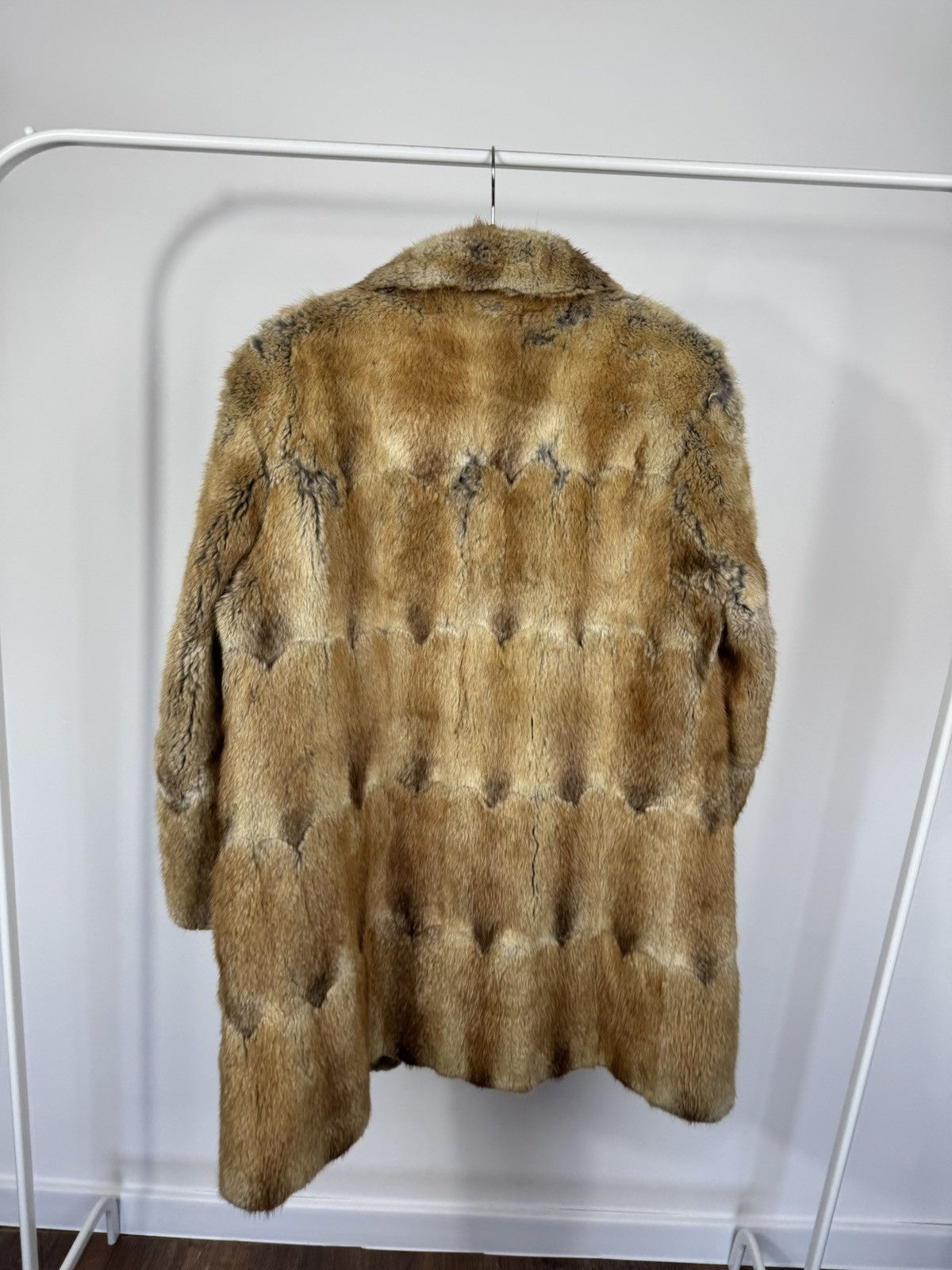 Other Vintage Real Fur Coat Jacket Women’s Brown Luxury Winter Size L / US 10 / IT 46 - 14 Thumbnail