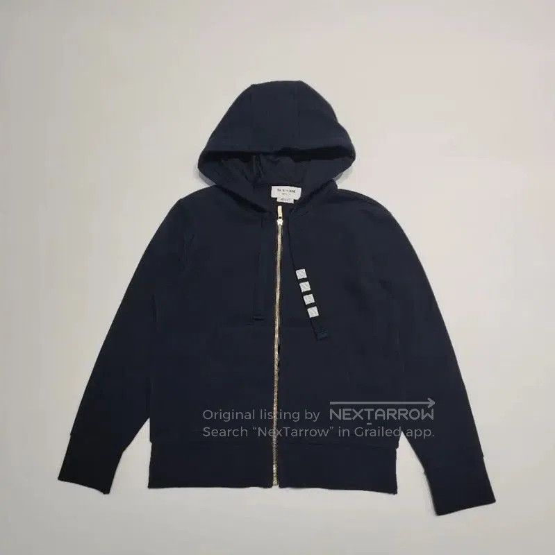 Thom Browne Thom Browne Women's Navy Cotton Jacket . Size L / US 10 / IT 46 - 1 Thumbnail
