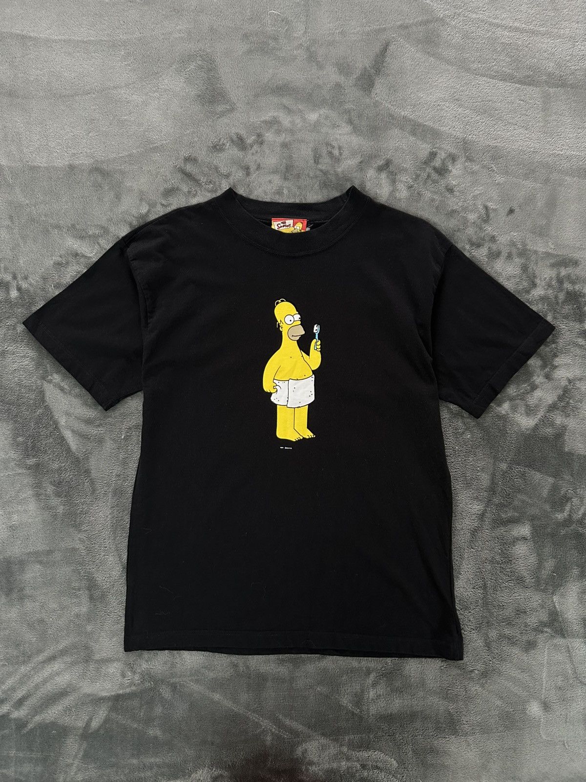 The Simpsons 2002 Simpsons Homer Toothbrush T-Shirt Matt Groening Size US S / EU 44-46 / 1 - 1 Thumbnail