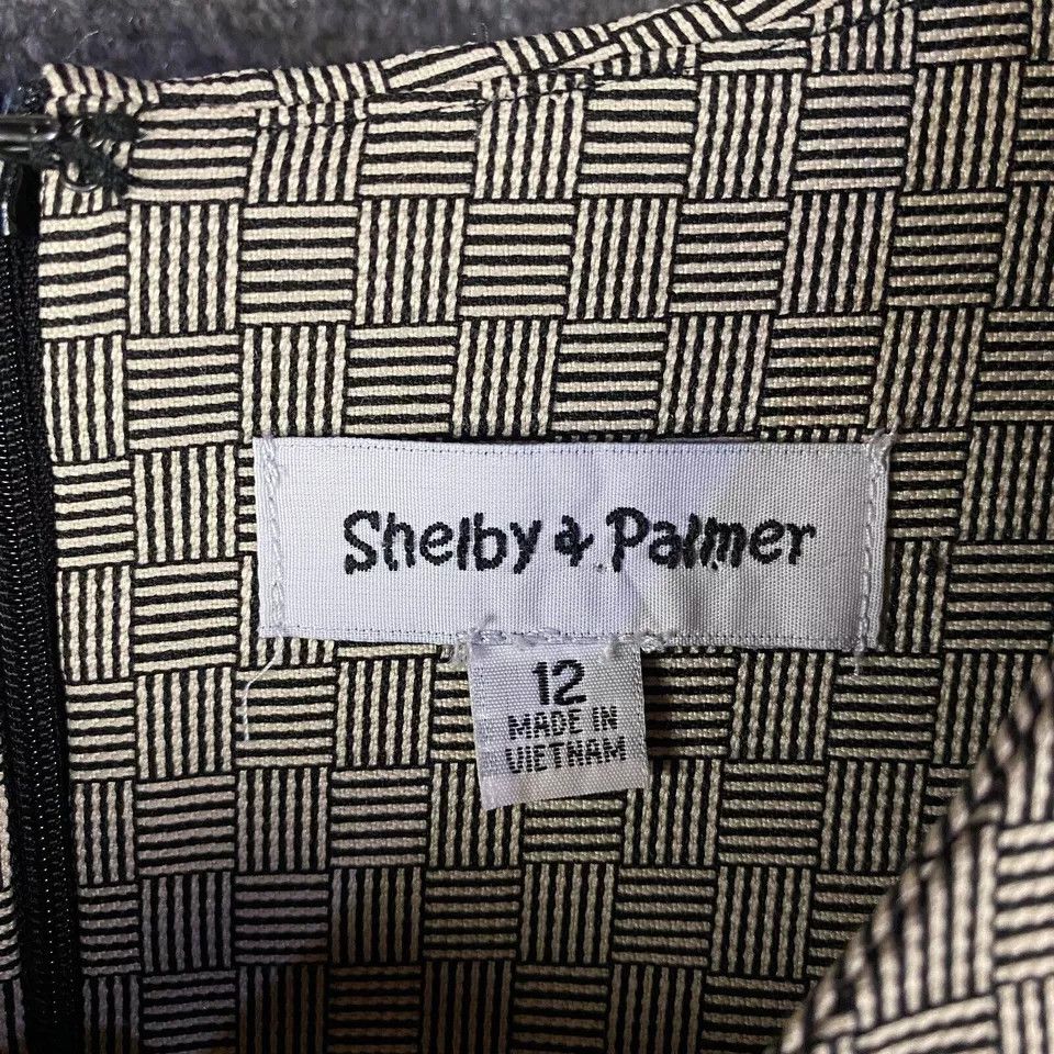 Other Shelby & Palmer Dress Women's Size 12 A-Line 100% Polyester Size XL / US 12-14 / IT 48-50 - 3 Thumbnail