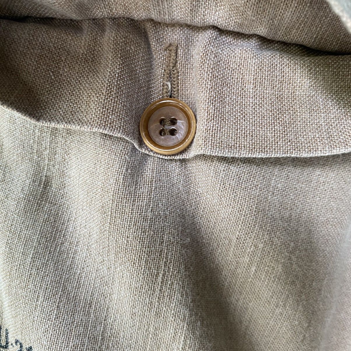 Zucca ZUCCA Khaki Straight-Leg Cargo Pants Size US 33 - 9 Thumbnail