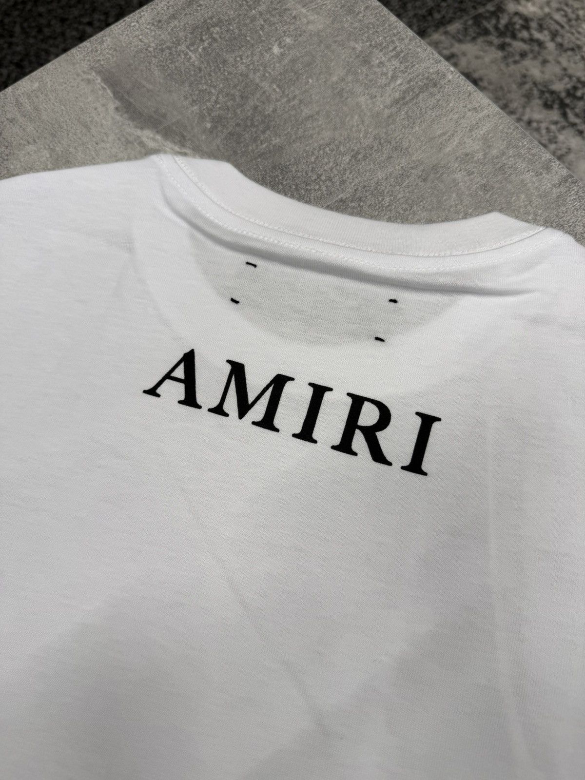 Amiri Ma Bar Club Tee White. BNWT. RRP £440 Size US S / EU 44-46 / 1 - 4 Thumbnail