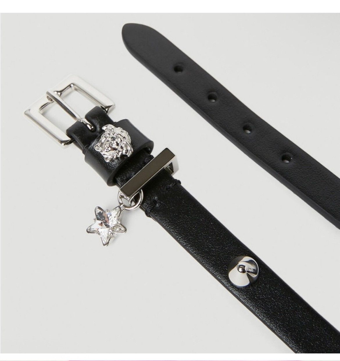 Versace Authentic Versace NWT Medusa Crystal Star Black Stud Choker Size ONE SIZE - 6 Thumbnail
