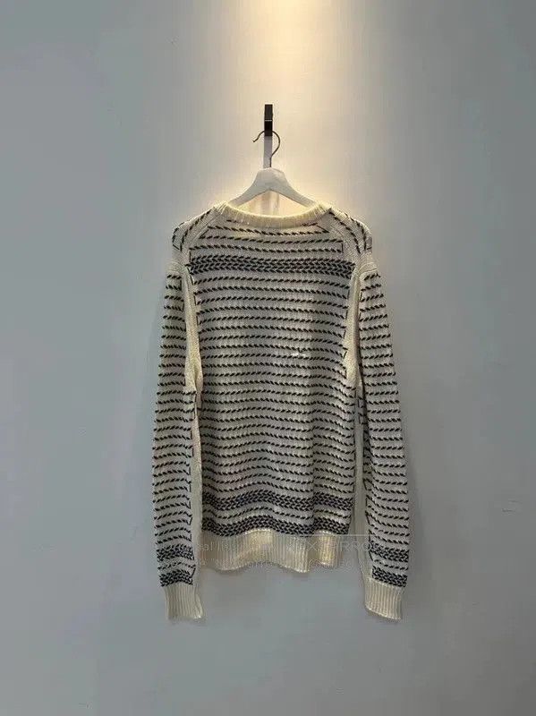 Dior Dior Men's Cream Wool Sweater . Size US L / EU 52-54 / 3 - 2 Thumbnail