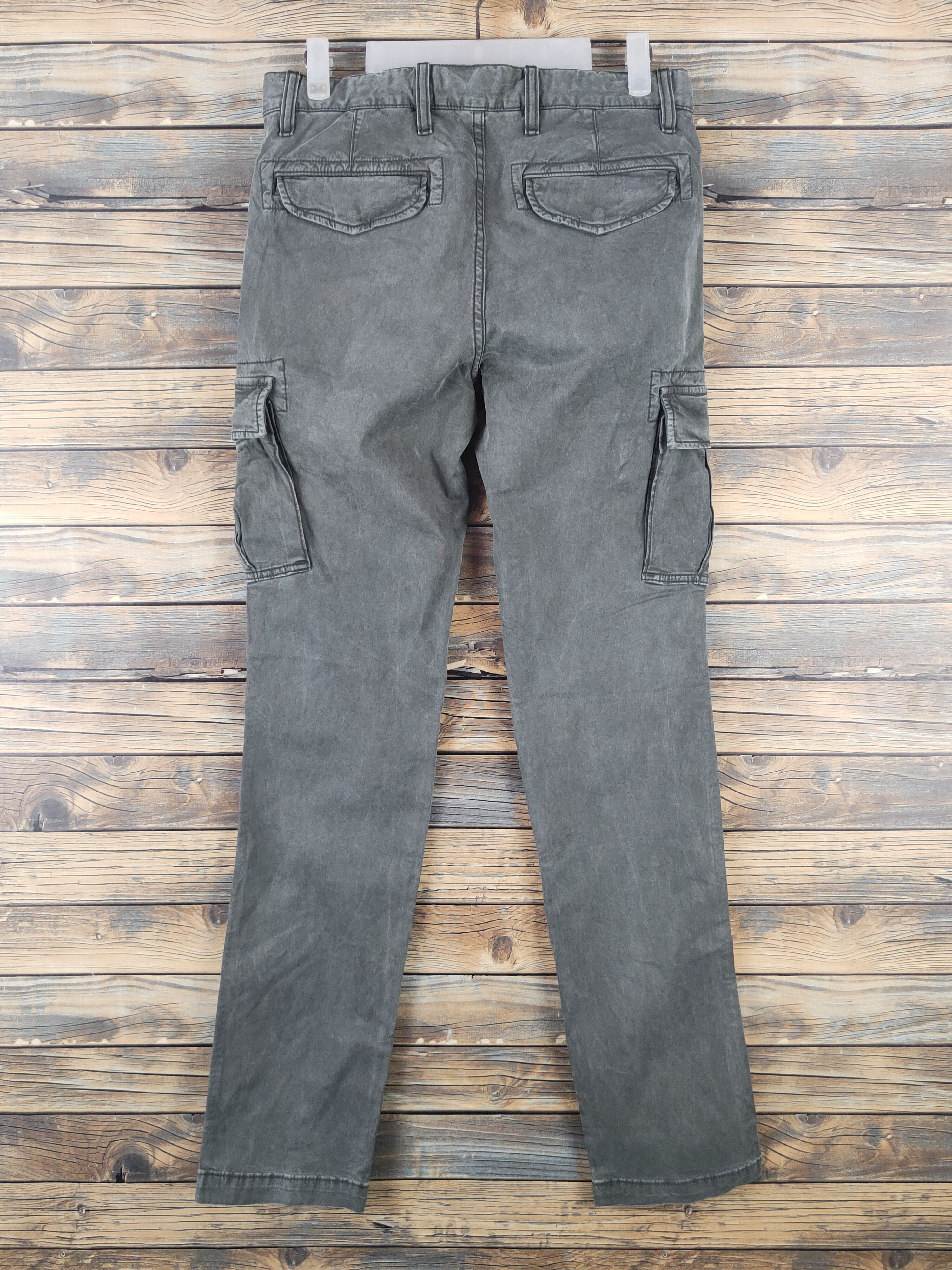 Japanese Brand DL Uniqlo Green Multipocket Tactical Cargo Pants #543 Size US 30 / EU 46 - 7 Thumbnail