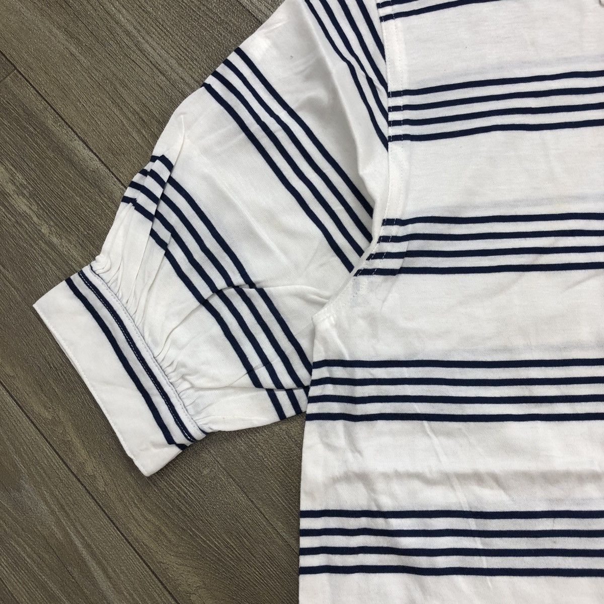 Dior × Vintage Vintage 80s Christian Dior Sport Luxury Striped Polo Shirt Size US M / EU 48-50 / 2 - 5 Thumbnail