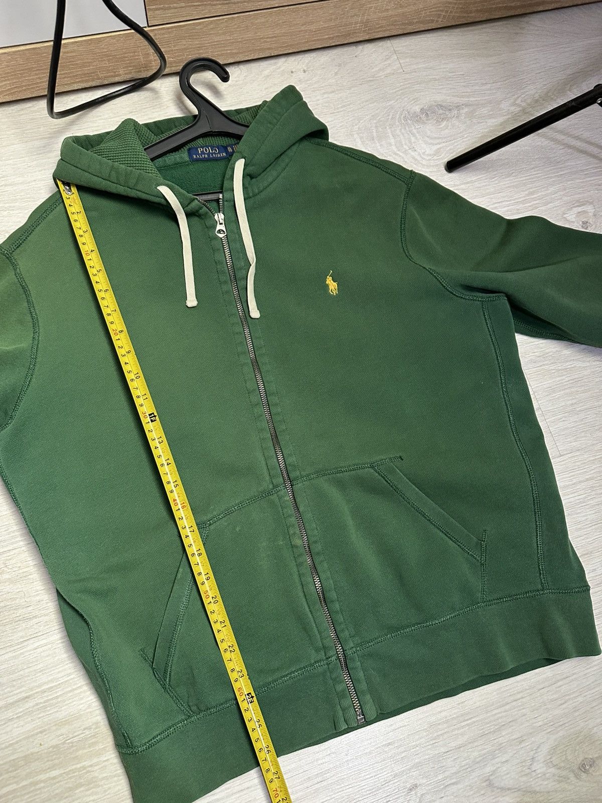 Polo Ralph Lauren Vintage Polo Ralph Lauren Heavy Cotton Zip Hoodie Logo 90s Size US XL / EU 56 / 4 - 9 Thumbnail