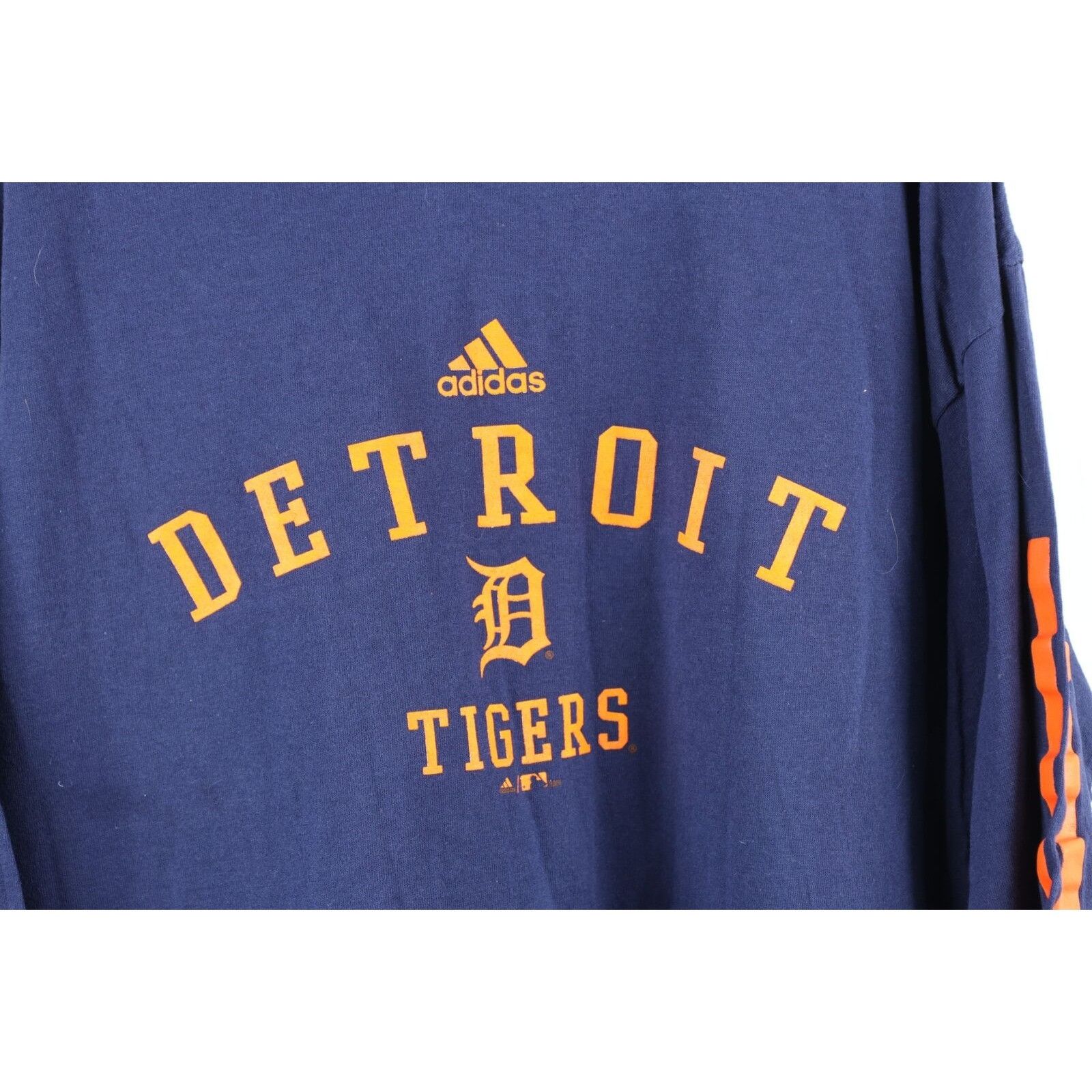 Adidas × Vintage Vintage Adidas Faded Detroit Tigers Baseball T-Shirt Size US XL / EU 56 / 4 - 4 Thumbnail