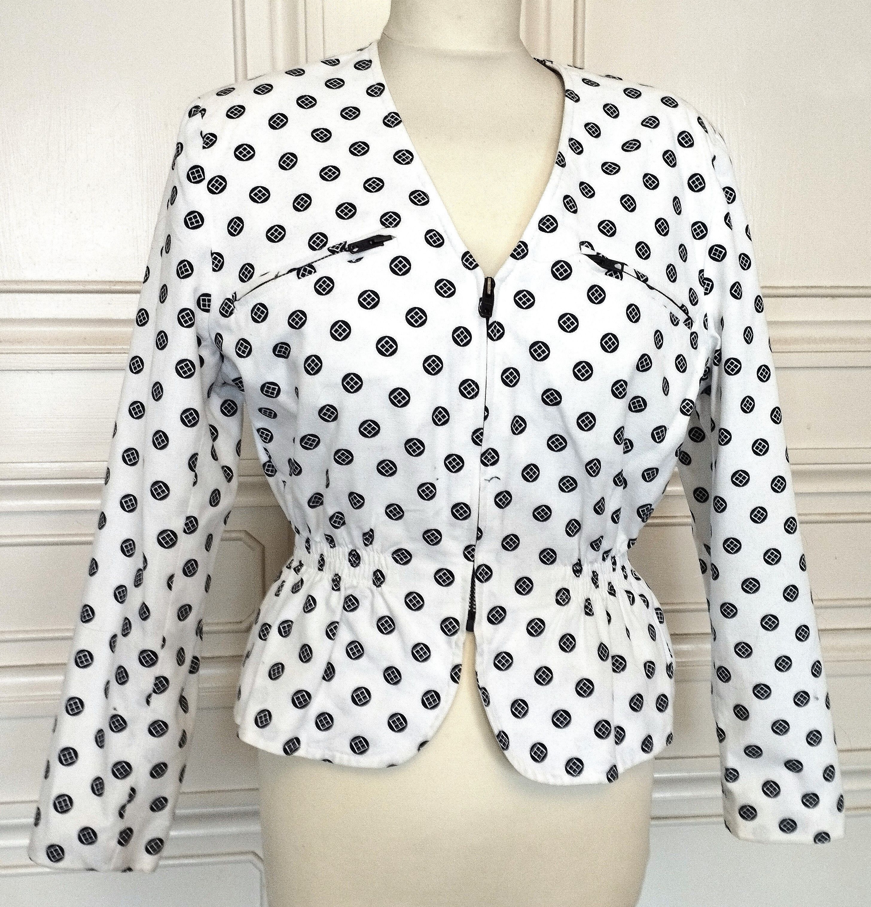 Cacharel Cacharel Veste cotonnade Basque TM/L Size M / US 6-8 / IT 42-44 - 1 Thumbnail