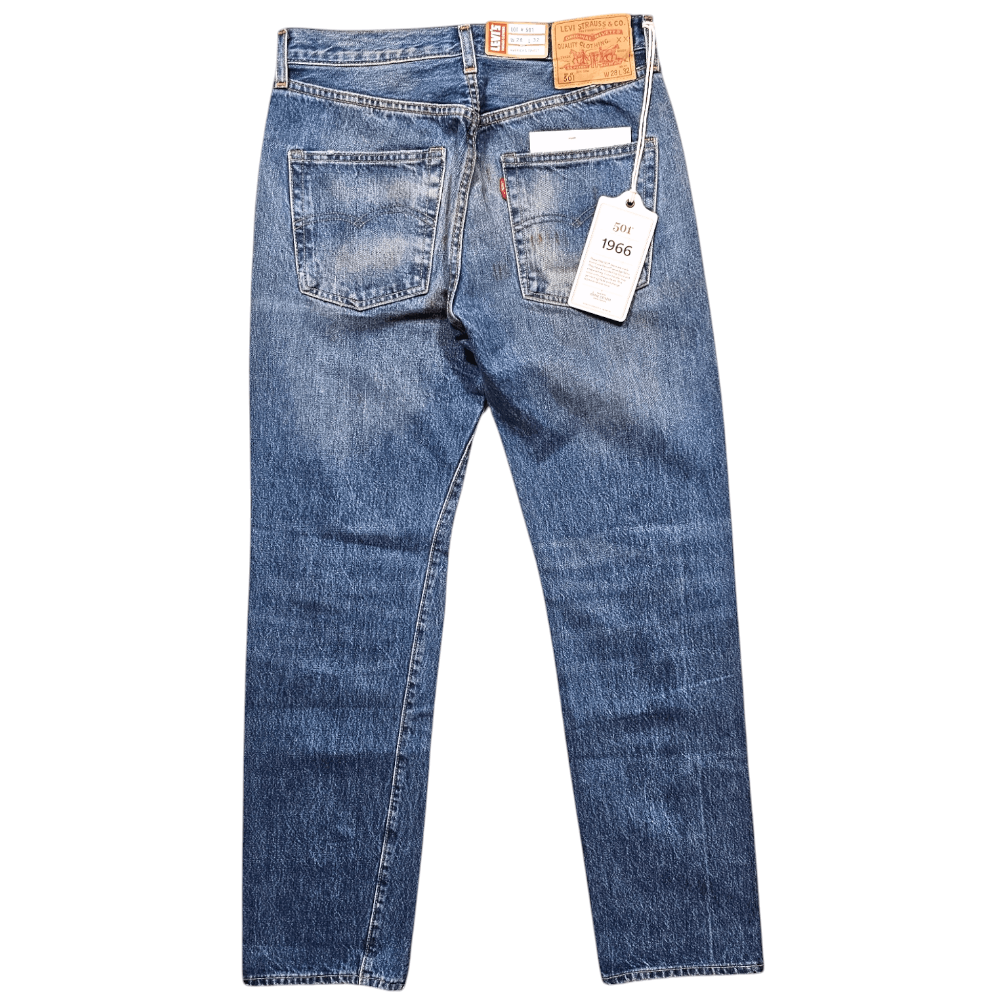 Levi's Vintage Clothing NWT LVC Levi's Vintage Clothing 1966 501 XX Big E Selvedge Size US 28 / EU 44 - 6 Thumbnail