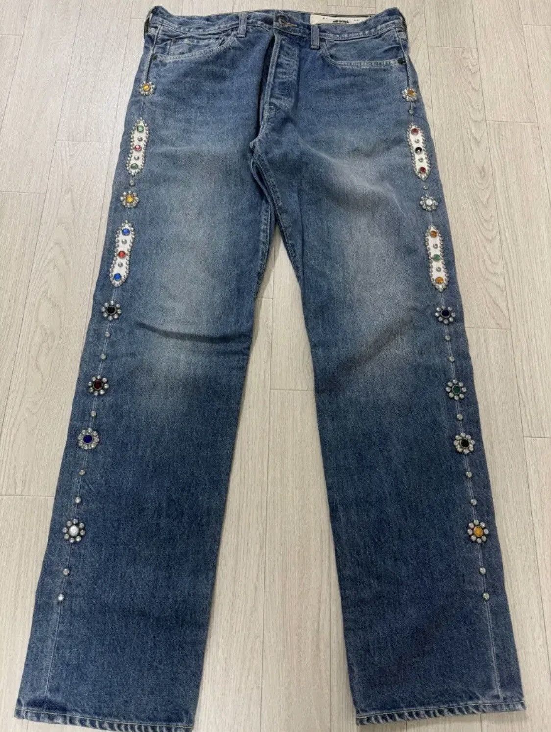 Kapital Kapital Gemstone Denim Pants Size US 36 / EU 52 - 1 Thumbnail
