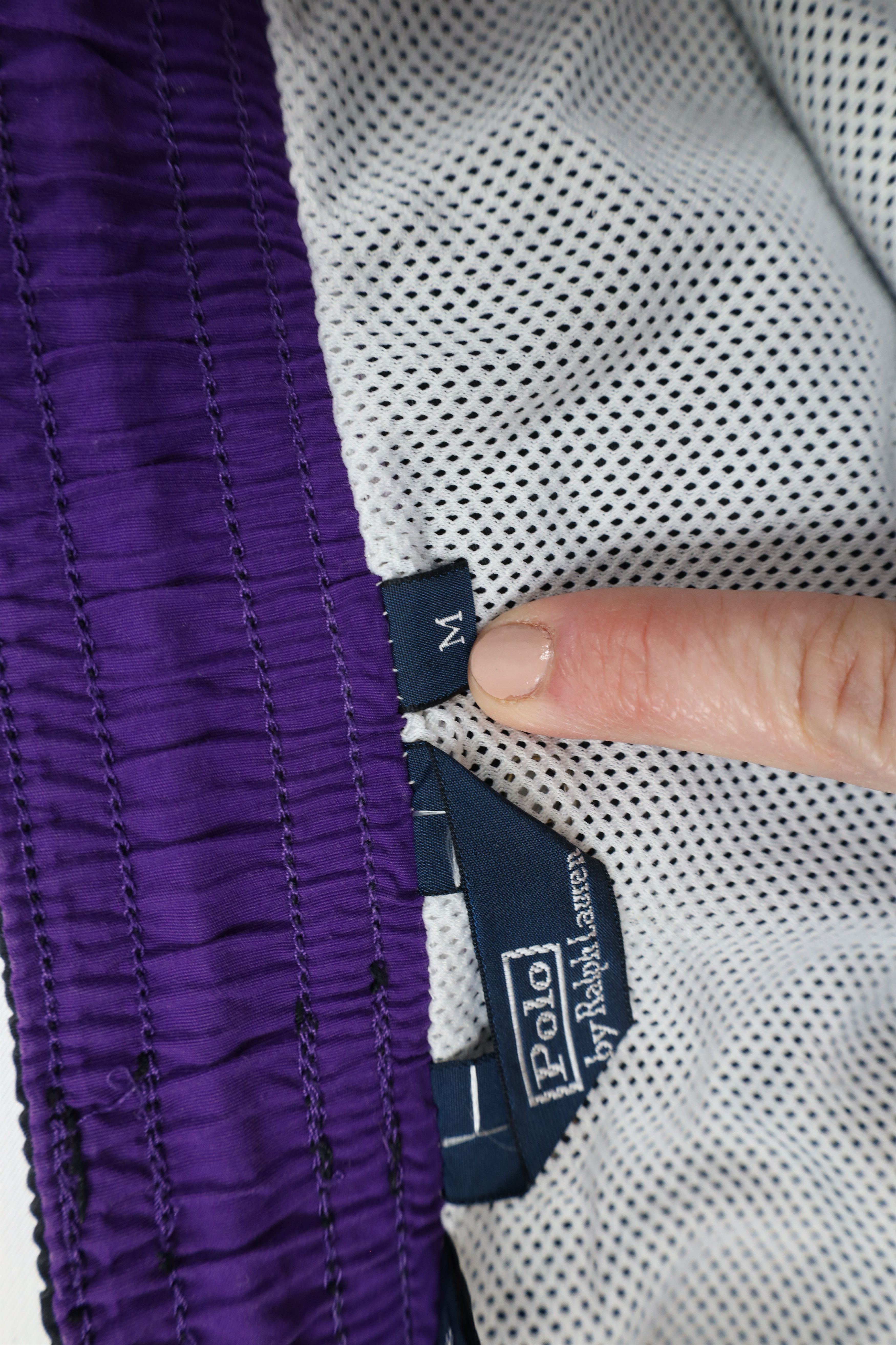Ralph Lauren × Vintage Vintage 90s Ralph Lauren Lined Above Knee Shorts Swim Trunks Size US 32 / EU 48 - 10 Thumbnail