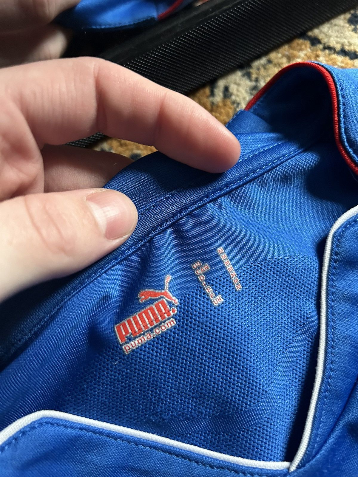 Puma × Vintage Italy home 2009/10 jersey vintage Size US M / EU 48-50 / 2 - 3 Thumbnail