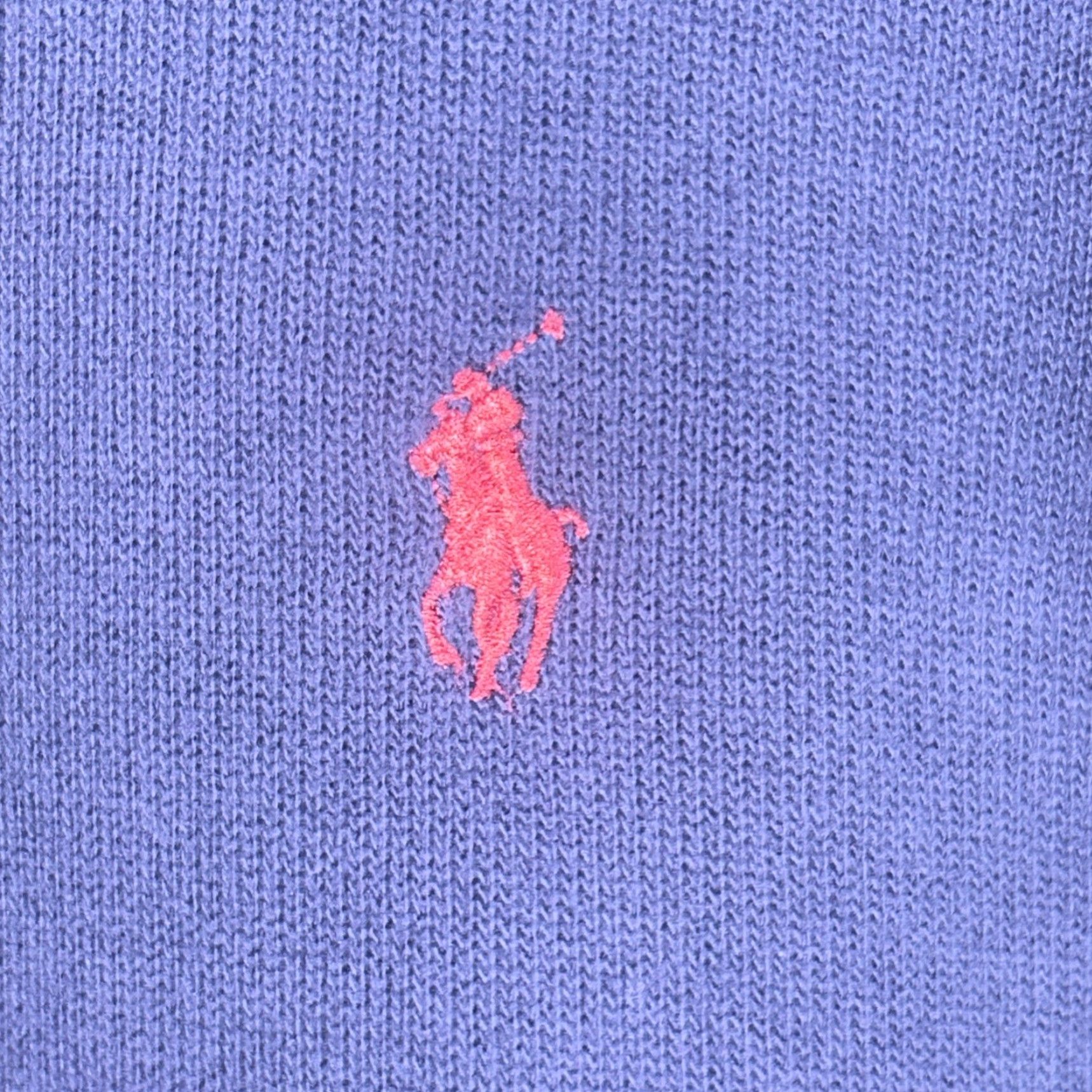 Polo Ralph Lauren Polo Ralph Lauren Sweater Shirt 2XL Blue Long Sleeve Mock Neck 1/4 Zip Pullover Size US XXL / EU 58 / 5 - 4 Thumbnail
